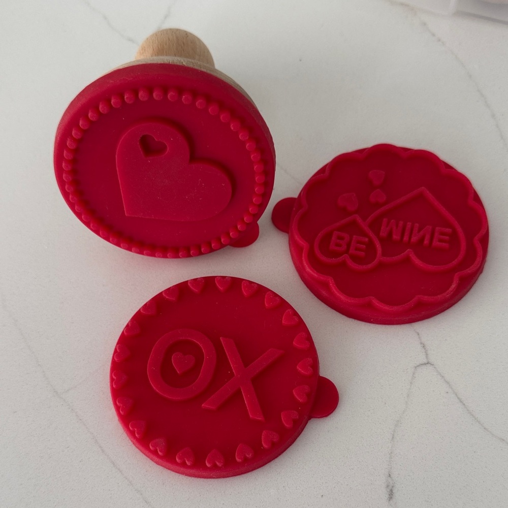Williams Sonoma Red Cookie Stamps